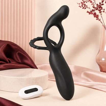 Vibromasseur pour Couple avec Télécommande – 7 Modes | LovaSync