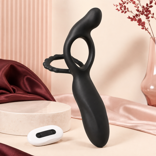 Vibromasseur pour Couple avec Télécommande – 7 Modes | LovaSync