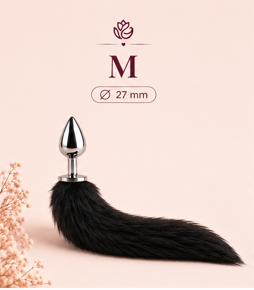 Plug Anal en Métal avec Queue Douce | LovaTail
