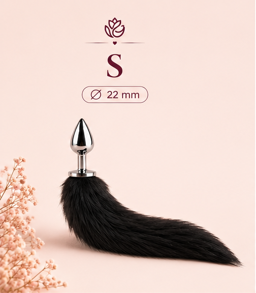 Plug Anal en Métal avec Queue Douce | LovaTail
