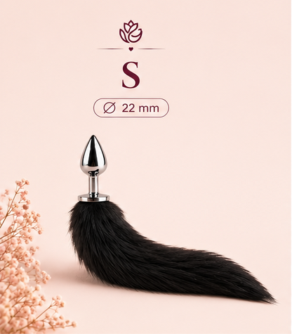 Plug Anal en Métal avec Queue Douce | LovaTail