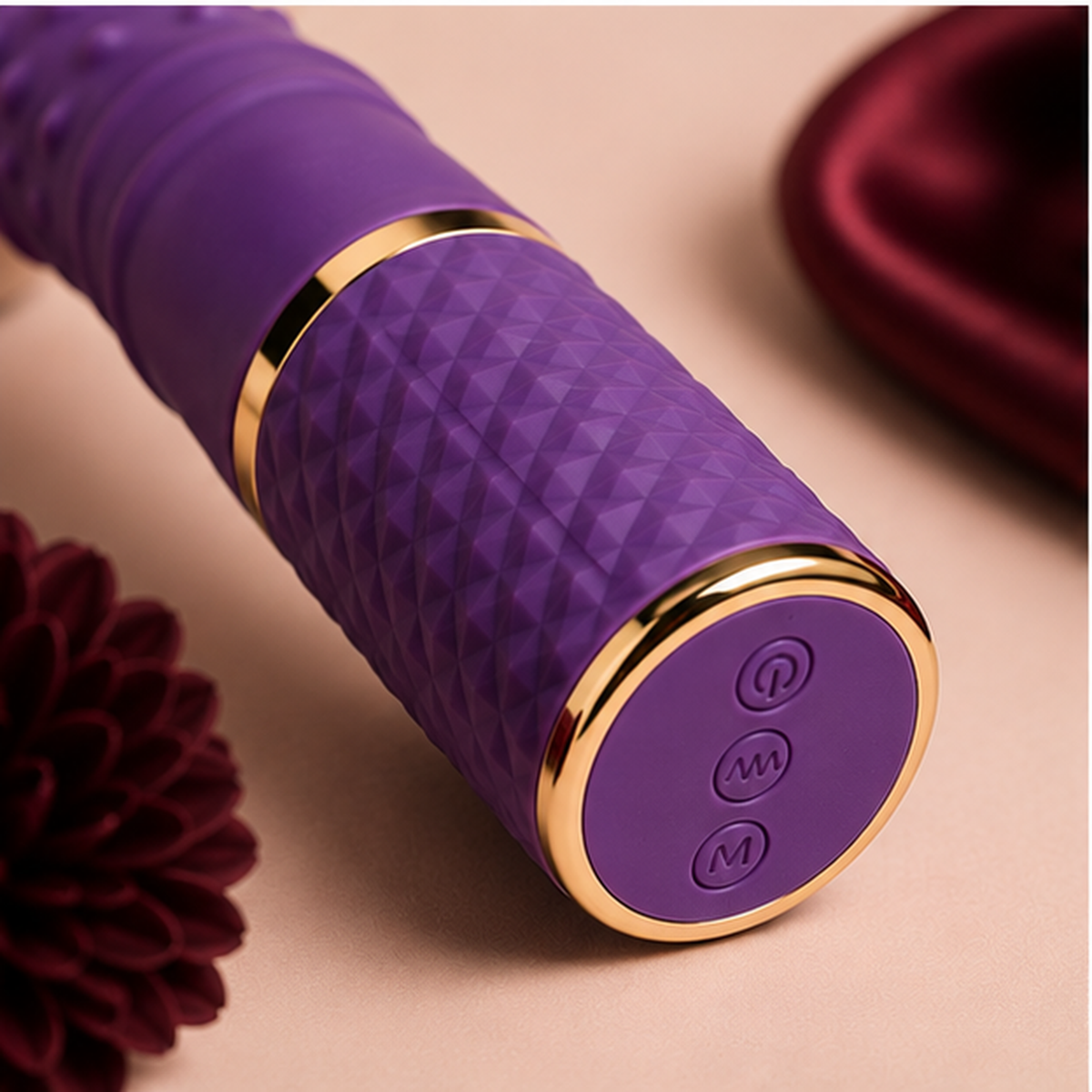 Gode Automatique à Poussée avec Ventouse | LovaMotion