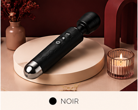 LovaWand – Vibromasseur Wand Rechargeable Multimode