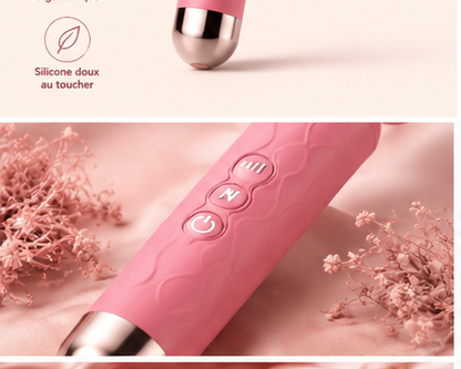 LovaWand – Vibromasseur Wand Rechargeable Multimode