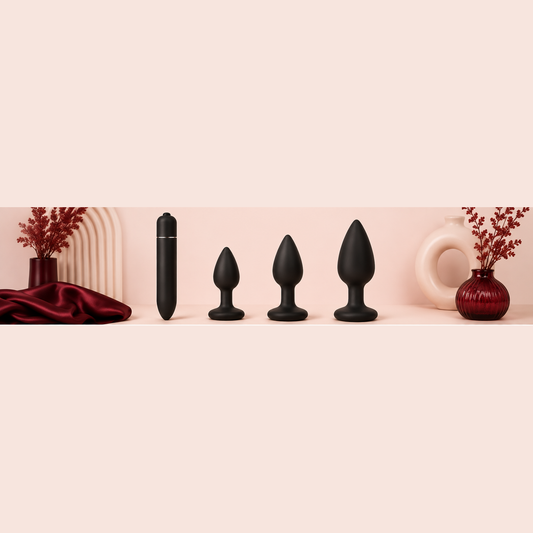 Plug Anal Vibrant en Silicone – 3 Tailles | LovaPulse Mini
