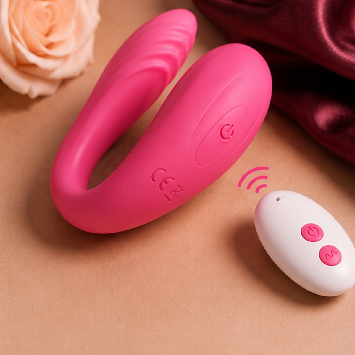 Vibromasseur Portable Télécommandé pour Couple – LovaDuo