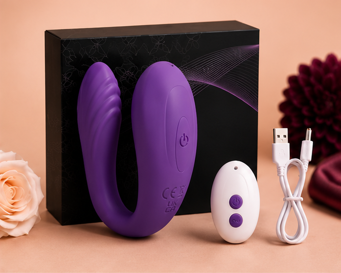 Vibromasseur Portable Télécommandé pour Couple – LovaDuo