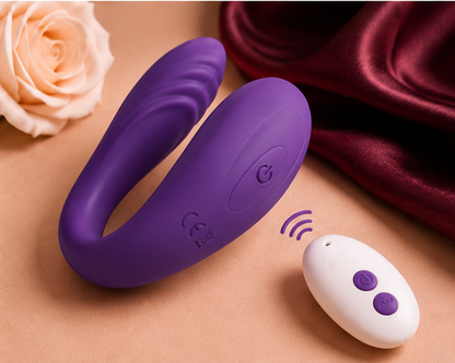 Vibromasseur Portable Télécommandé pour Couple – LovaDuo