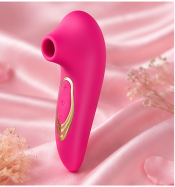 Rose latéral : LovaSuction rose rechargeable – vue face