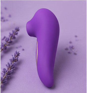 Violet arrière : Stimulateur à succion LovaSuction violet – vue arrière
