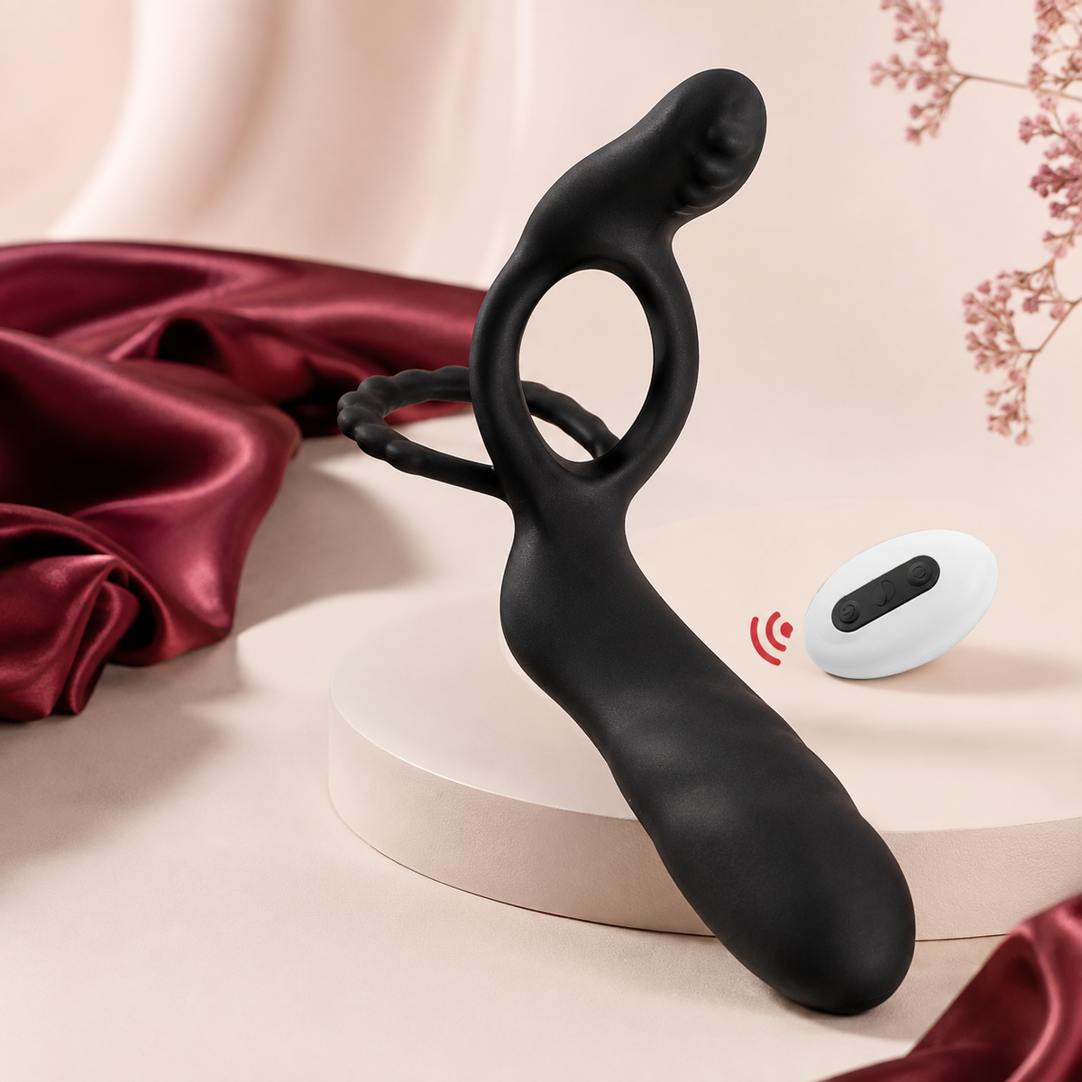 Vibromasseur pour Couple avec Télécommande – 7 Modes | LovaSync
